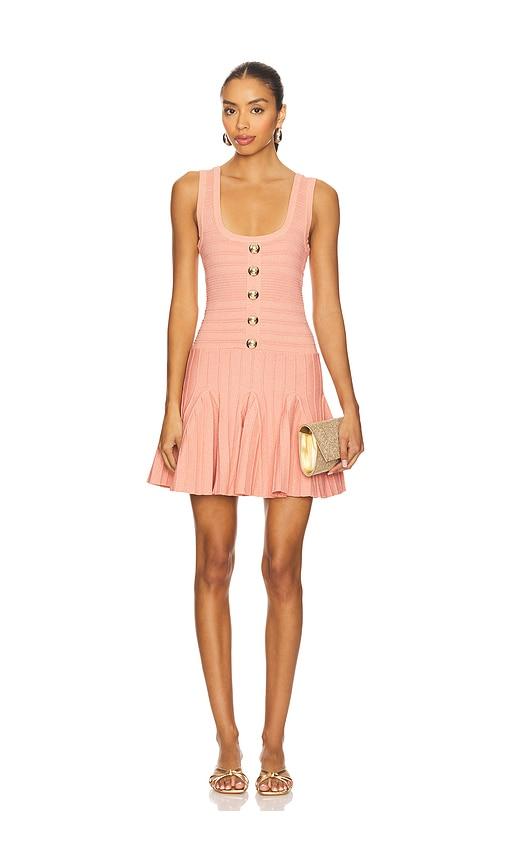 retrofete Brooke Dress in Peach by RETROFETE