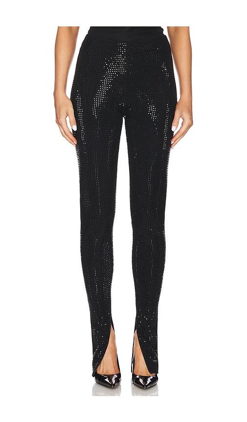 retrofete Cocoa Knit Pant in Black by RETROFETE