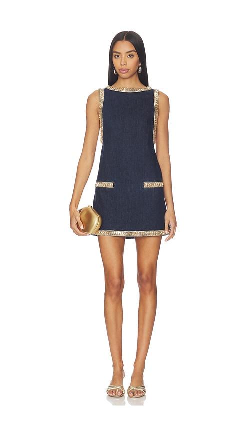 retrofete Dorte Dress in Navy by RETROFETE