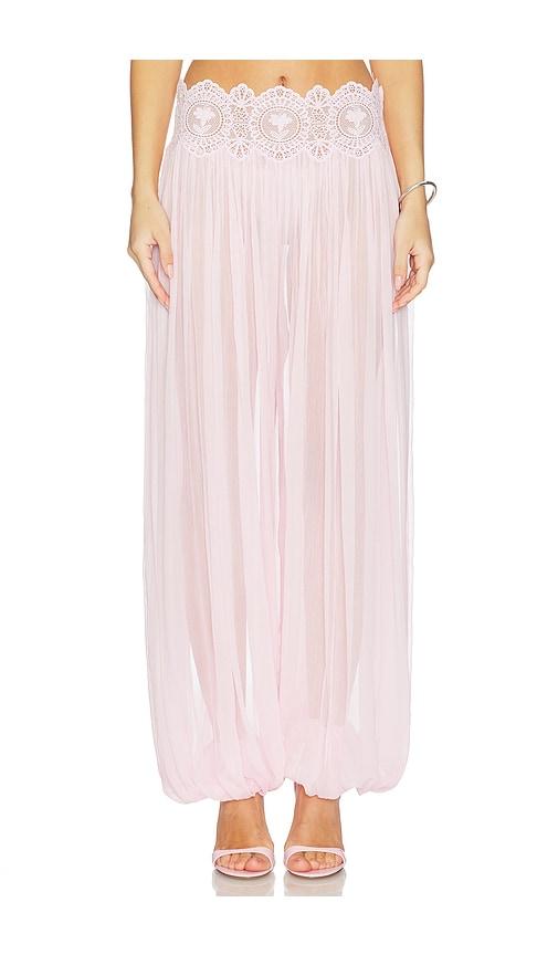 retrofete Dreamy Pant in Pink by RETROFETE