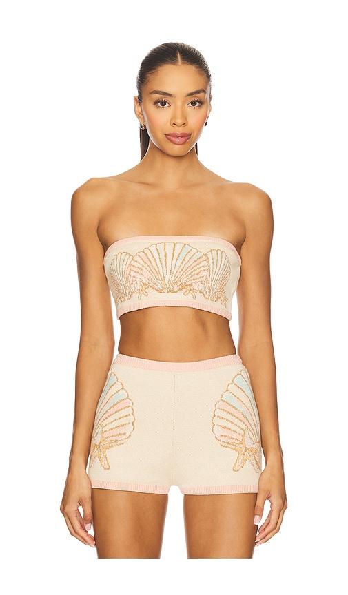 retrofete Janna Knit Top in Tan by RETROFETE