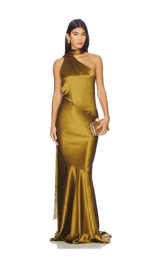 retrofete Kelsa Dress in Olive by RETROFETE