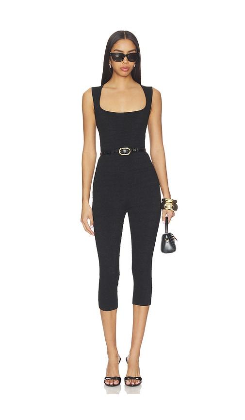 retrofete Leana Jumpsuit in Black by RETROFETE