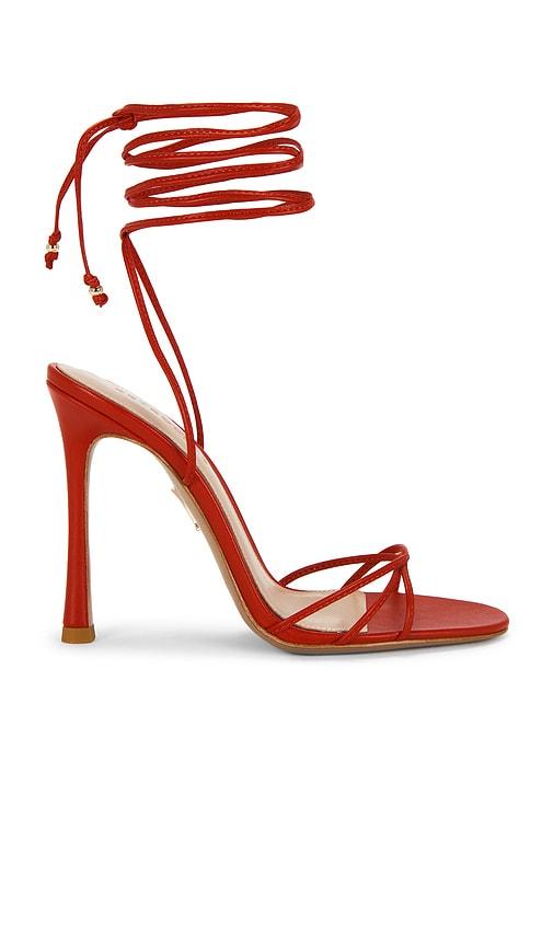 retrofete Lucia Heel in Red by RETROFETE