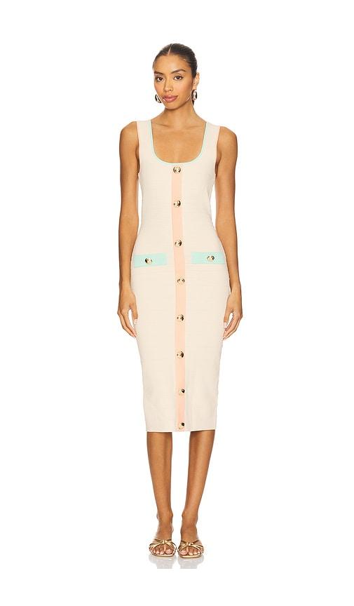 retrofete Lyle Dress in Cream by RETROFETE