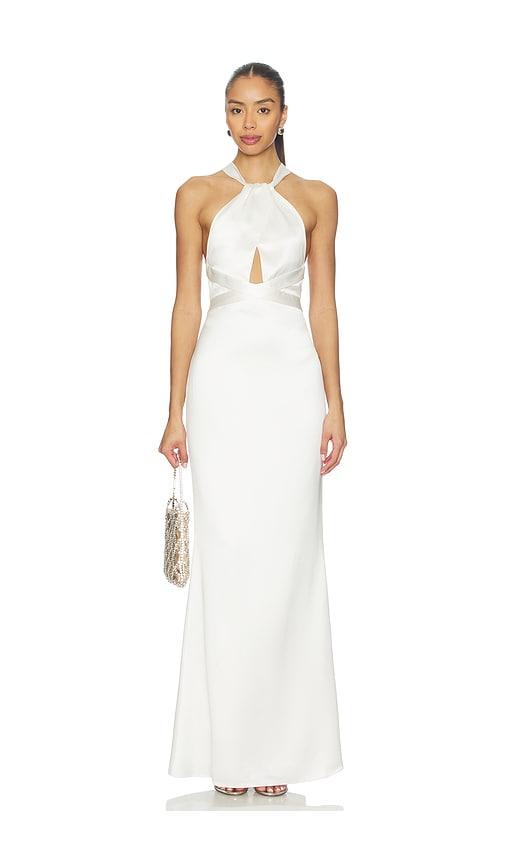 retrofete Magnolia Dress in White by RETROFETE