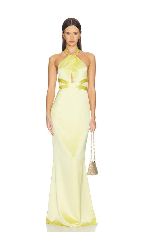 retrofete Magnolia Dress in Yellow by RETROFETE