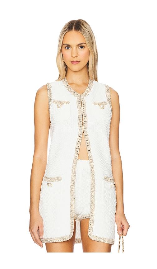 retrofete Peppa Vest in White by RETROFETE