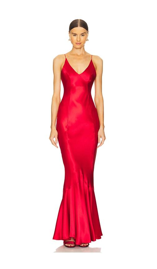 retrofete Rosalia Dress in Red by RETROFETE