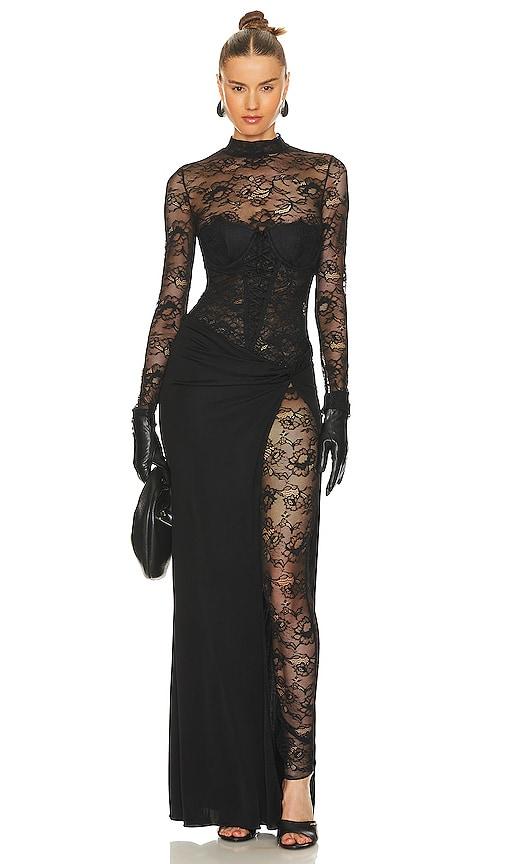 retrofete Saphhira Dress in Black by RETROFETE