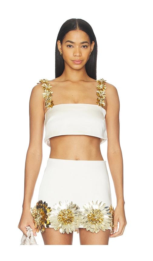 retrofete Sinead Top in Cream by RETROFETE