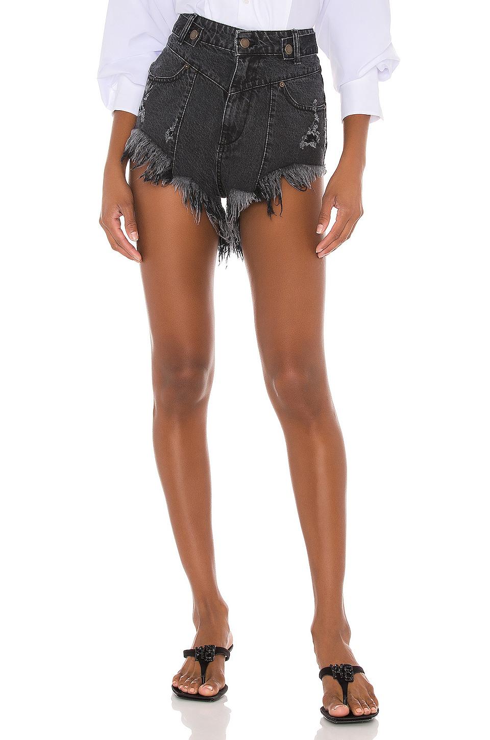 retrofete Tessa Shorts in Black by RETROFETE
