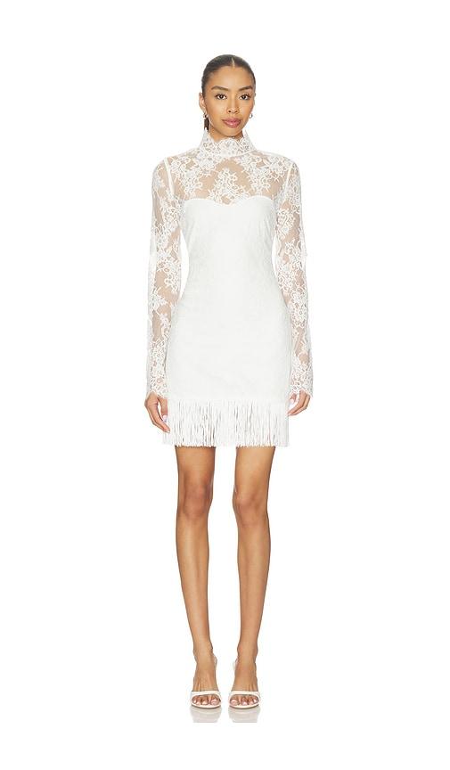 retrofete Xylina Mini Dress in White by RETROFETE