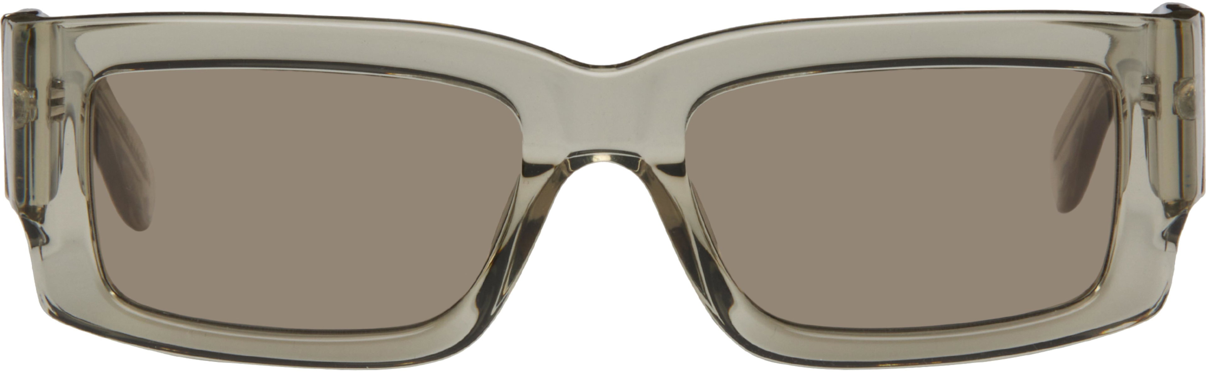 Beige Notte Sunglasses by RETROSUPERFUTURE