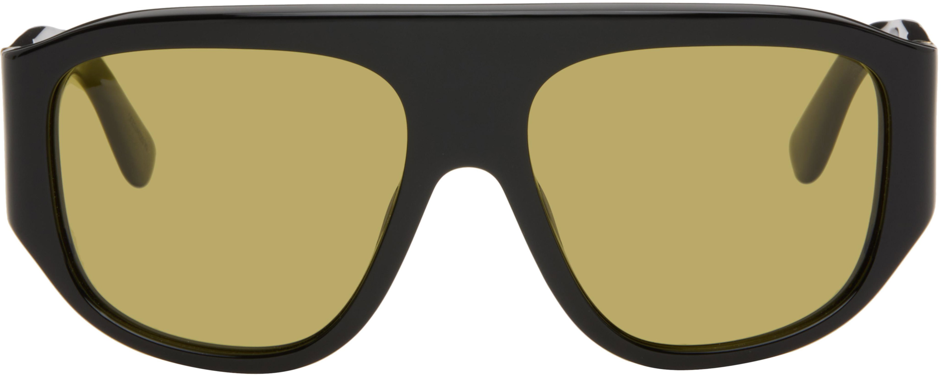 Black Biscotto Sunglasses by RETROSUPERFUTURE