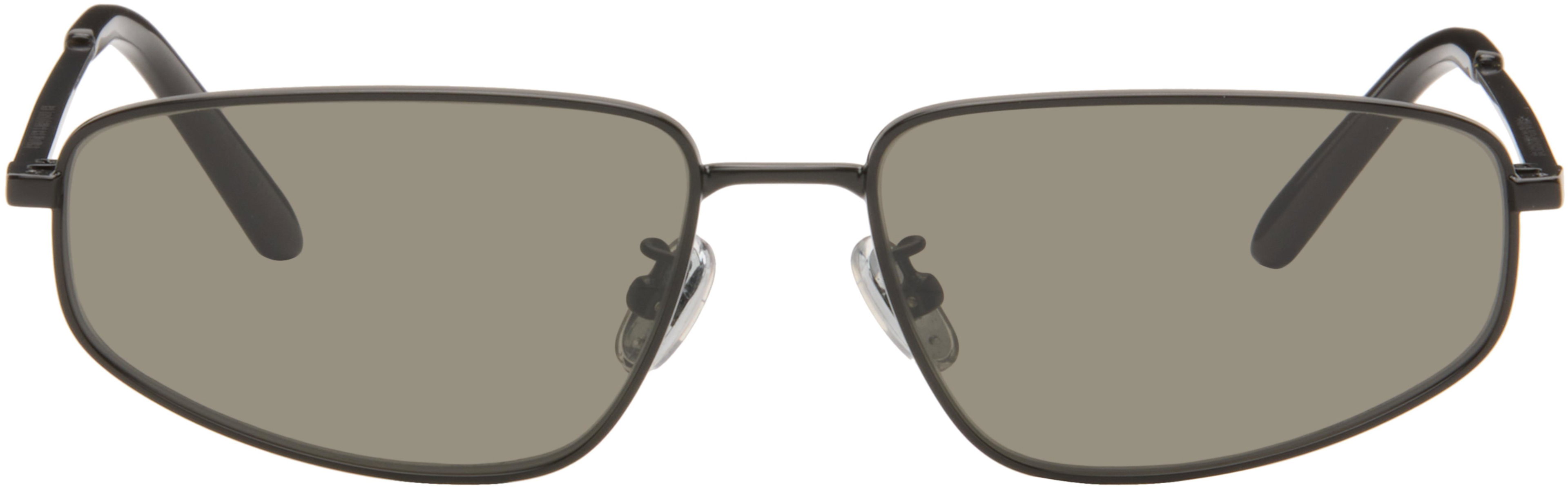Black Isedra Sunglasses by RETROSUPERFUTURE