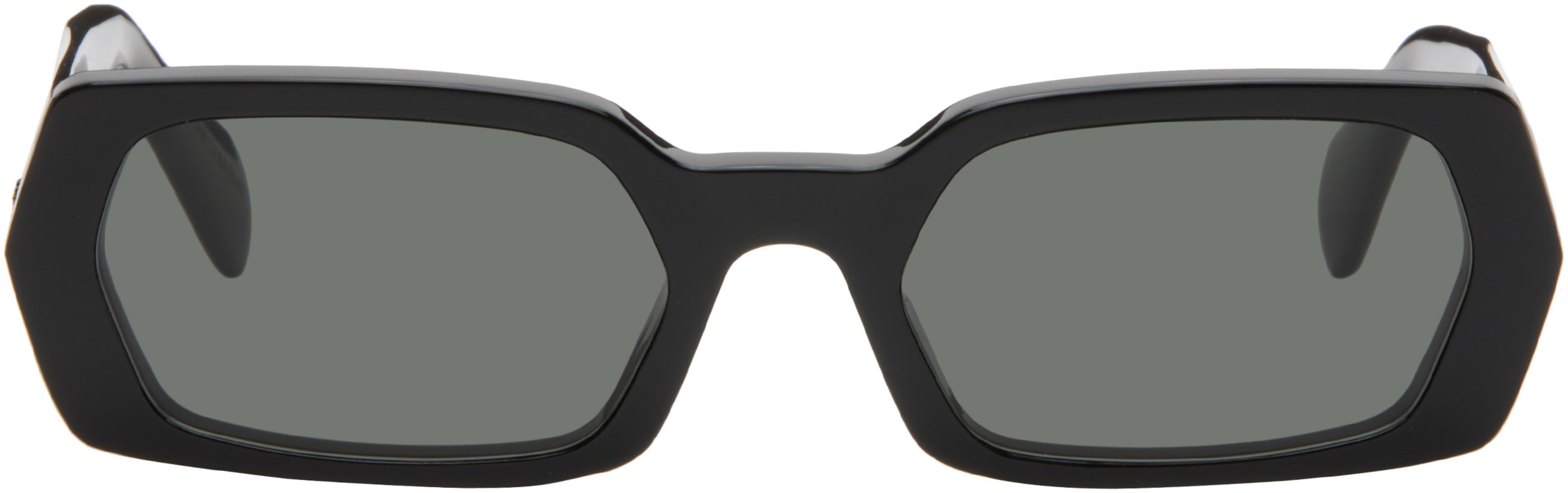 Black 'L'Altro' Sunglasses by RETROSUPERFUTURE