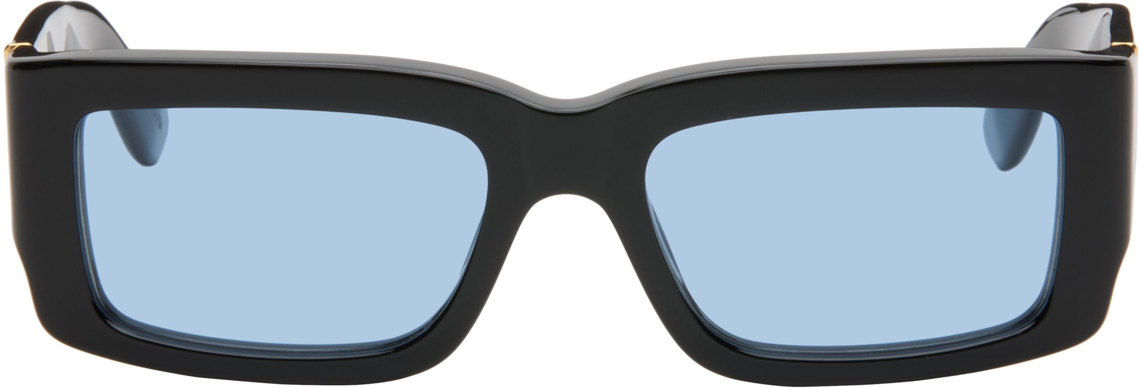 Black Notte Sunglasses by RETROSUPERFUTURE