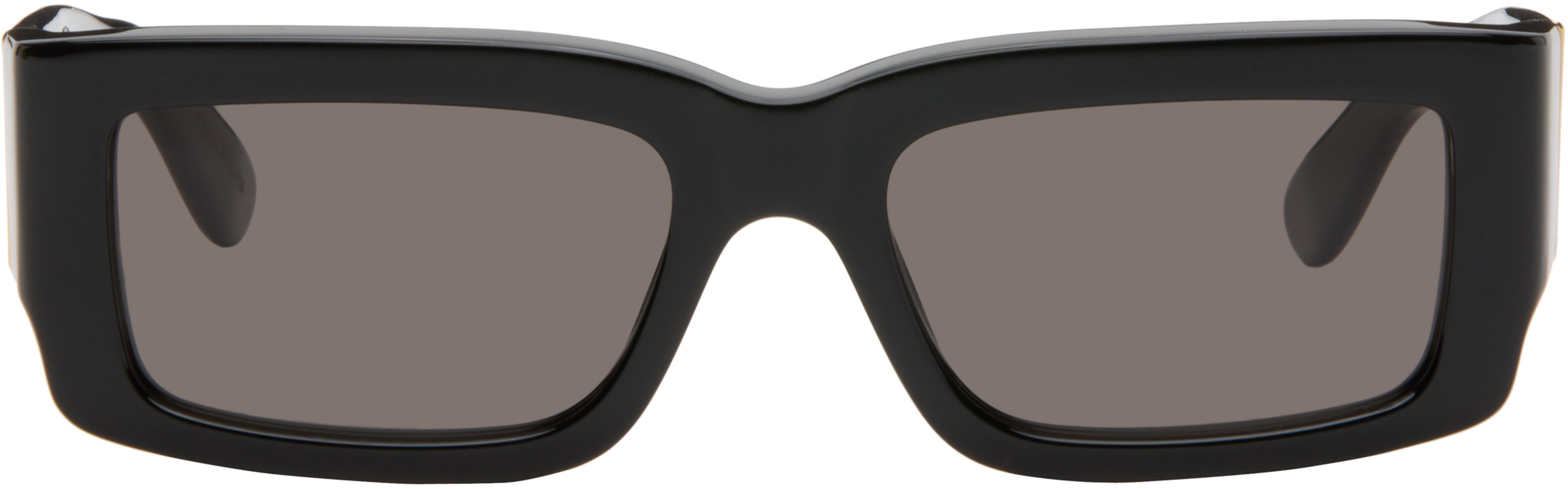Black Notte Sunglasses by RETROSUPERFUTURE