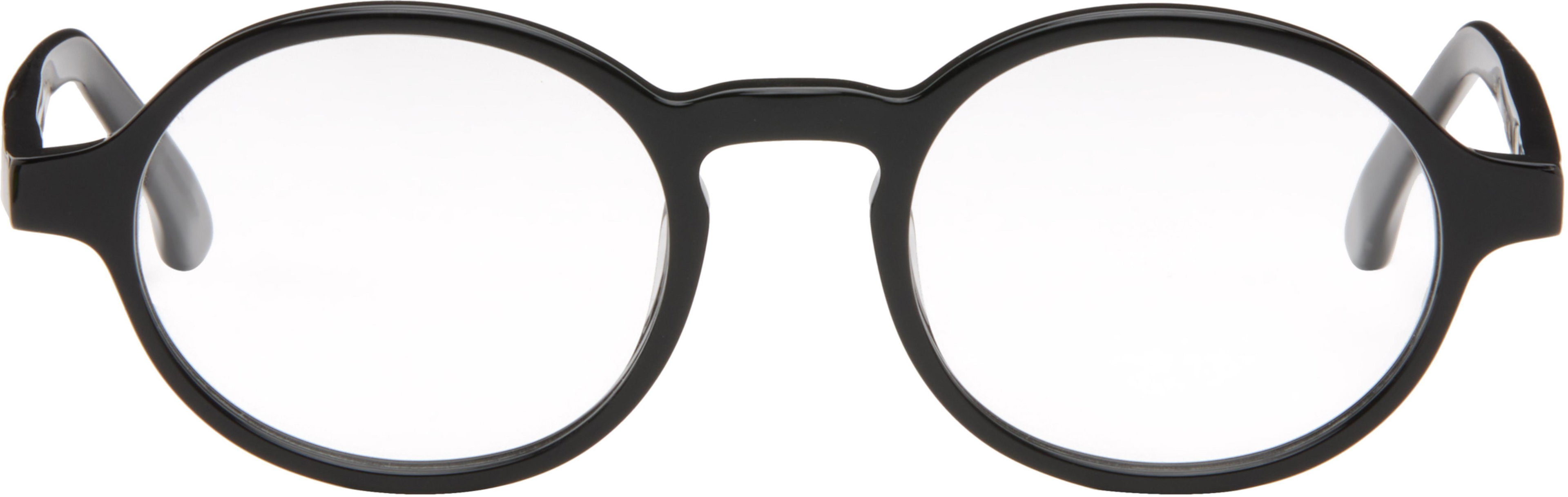 Black Numero 140 Glasses by RETROSUPERFUTURE