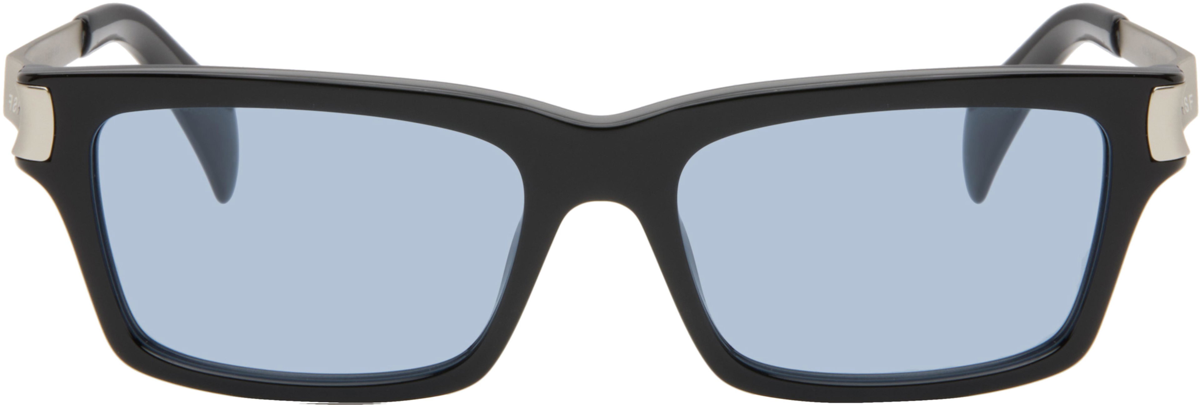 Black Raio Sunglasses by RETROSUPERFUTURE