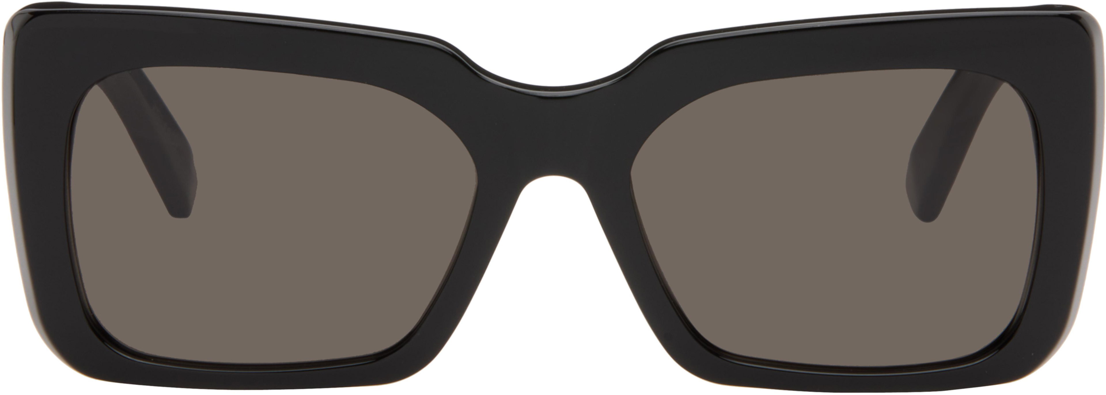 Black Senta Sunglasses by RETROSUPERFUTURE