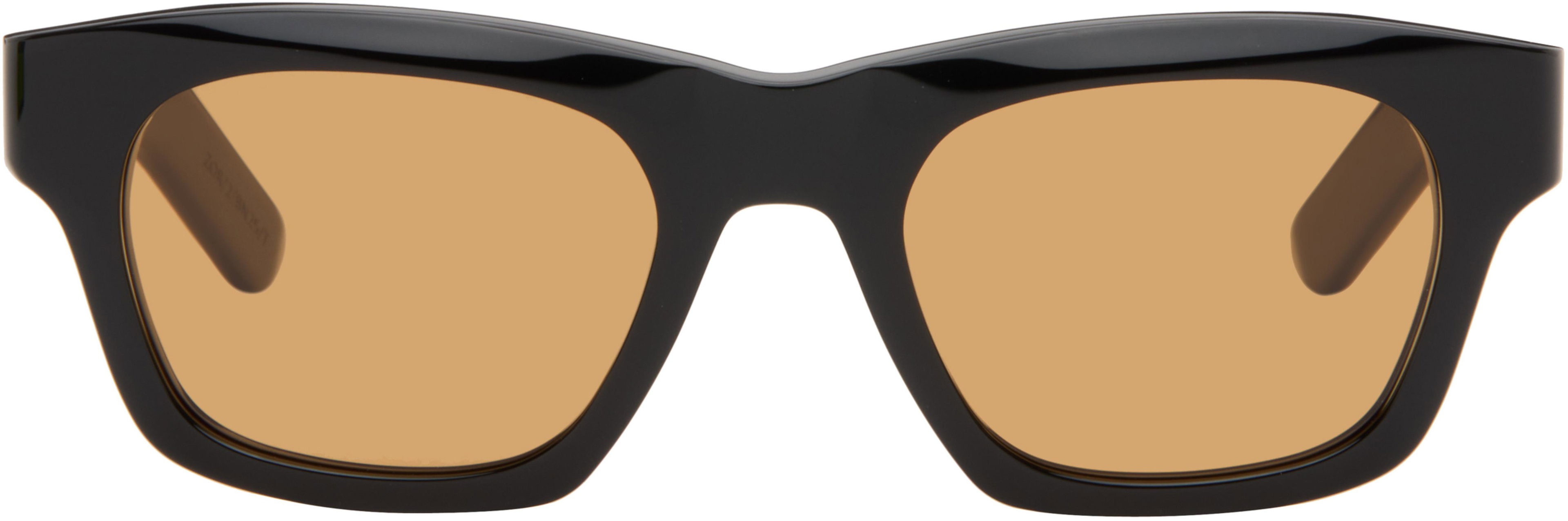 Black Sintesi Sunglasses by RETROSUPERFUTURE