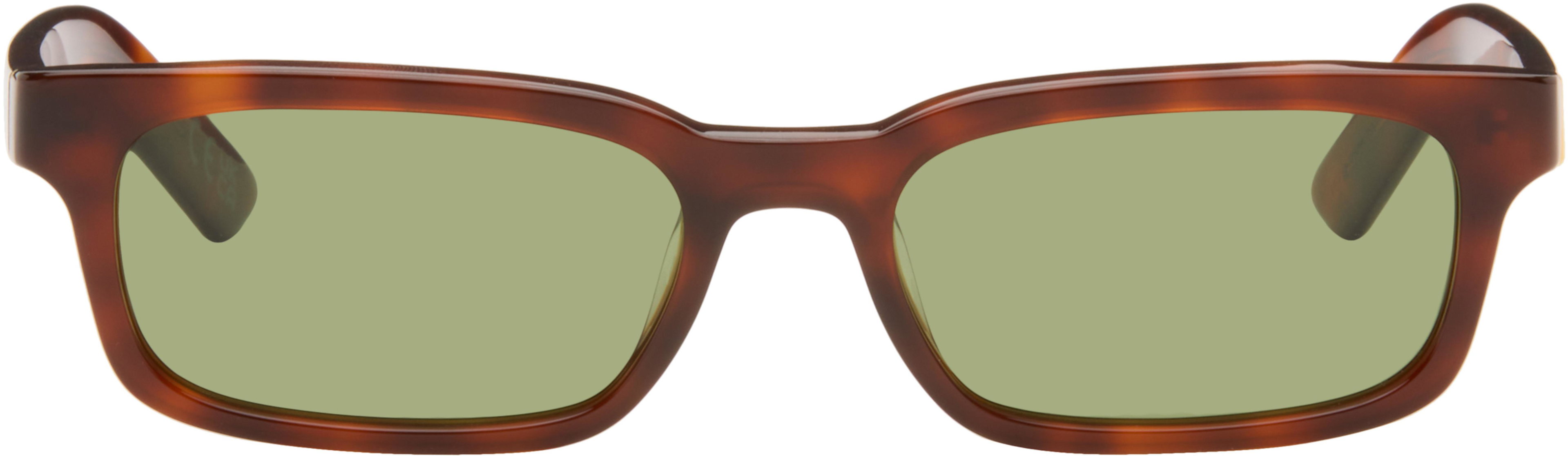 Brown Gesto Sunglasses by RETROSUPERFUTURE