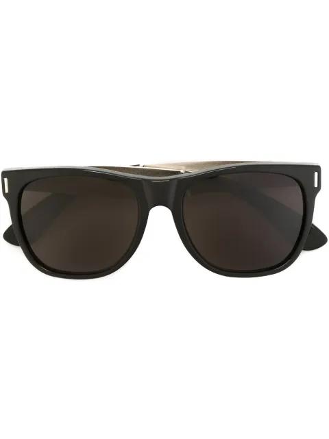 'Classic Francis Black Silver' sunglasses by RETROSUPERFUTURE