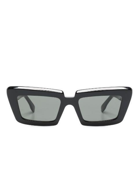 Coccodrillo rectangle-frame sunglasses by RETROSUPERFUTURE