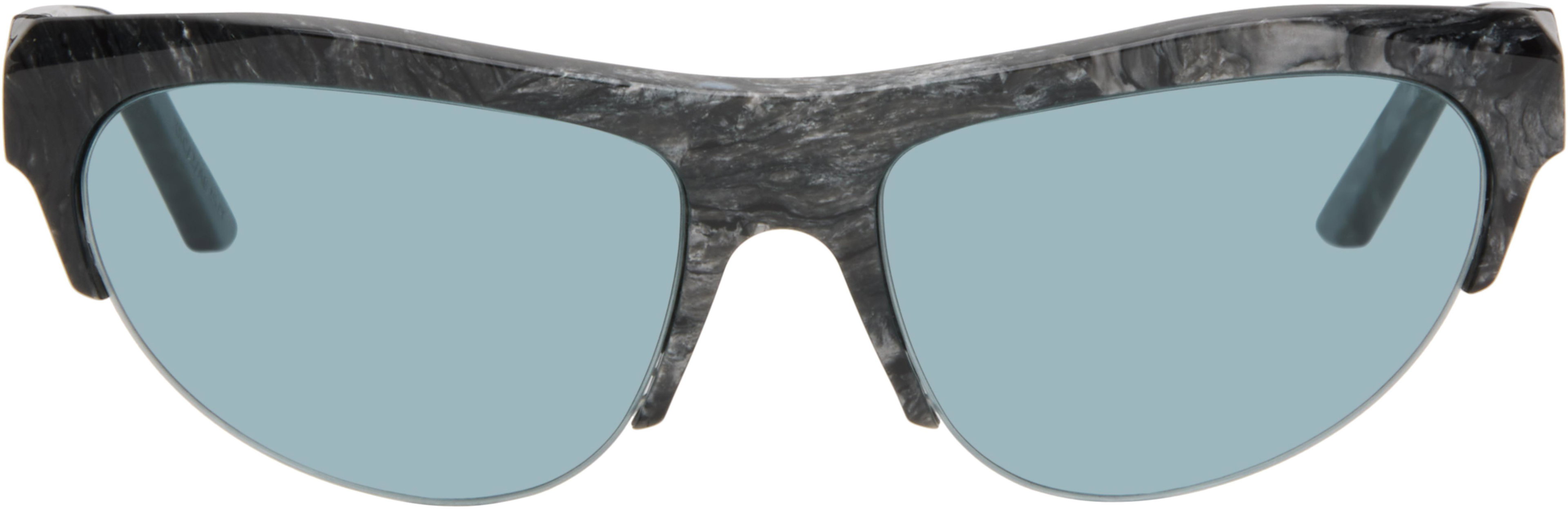 Gray Ora Sunglasses by RETROSUPERFUTURE
