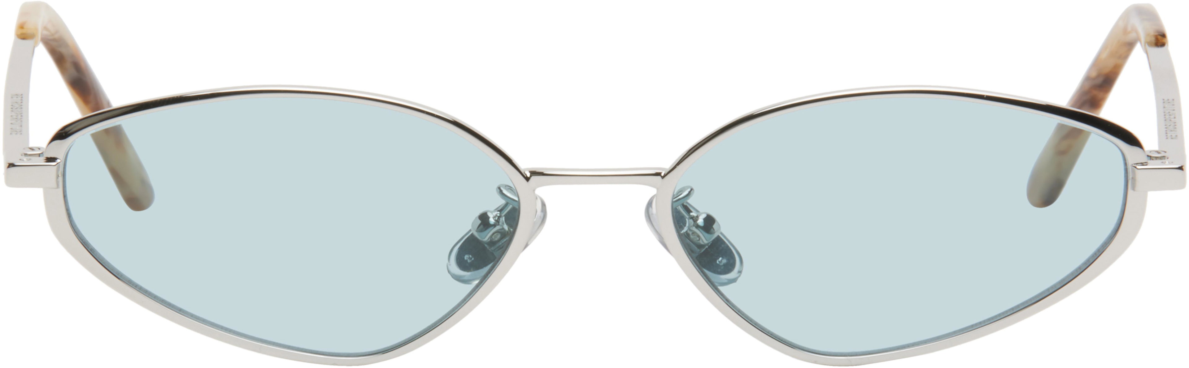 Silver Zyra Sunglasses by RETROSUPERFUTURE