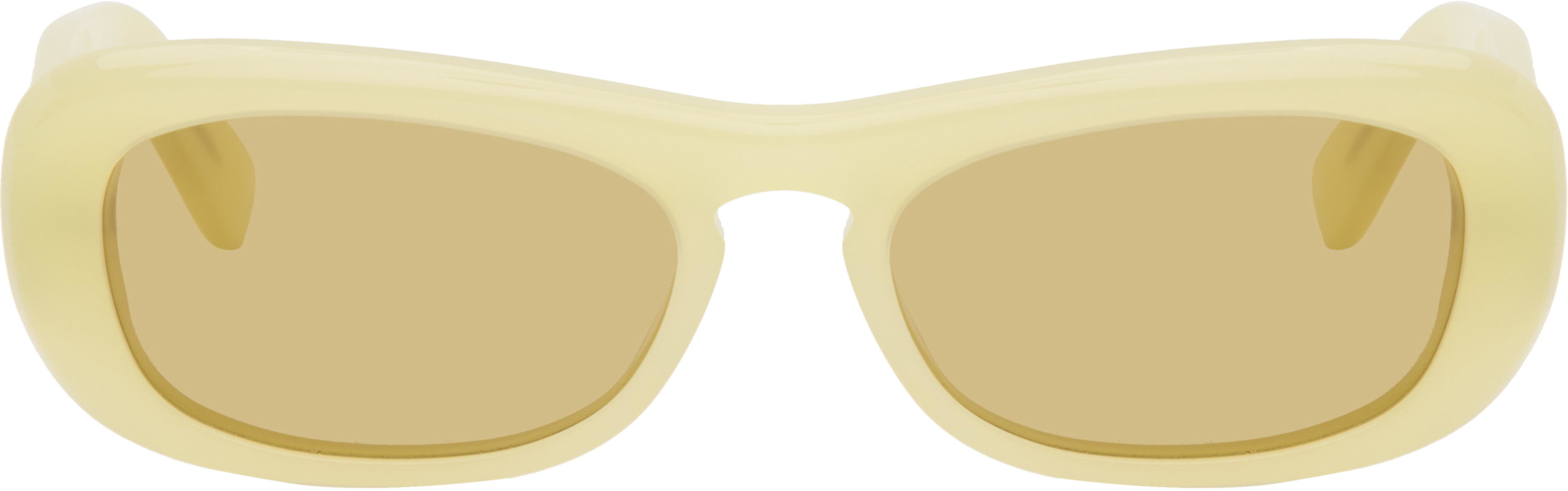 Yellow Sugo Sunglasses by RETROSUPERFUTURE