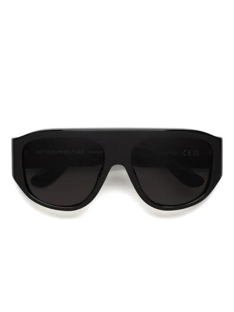geometric-frame sunglasses by RETROSUPERFUTURE