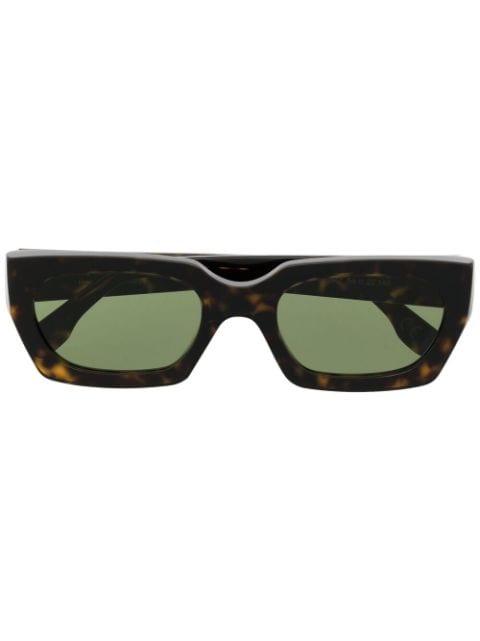 tortoiseshell-effect rectangular-frame sunglasses by RETROSUPERFUTURE