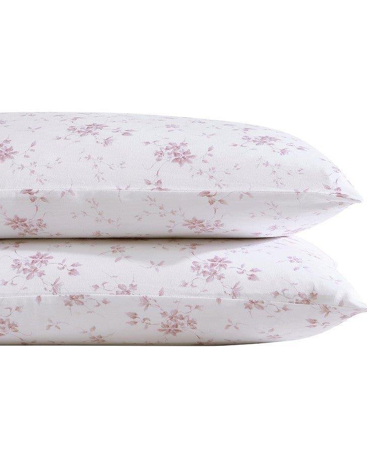 Garden Muse Pink Standard Pillowcase Pair by REVMAN
