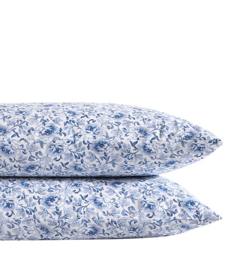 Lorelei Blue Standard Pillowcase Pair by REVMAN
