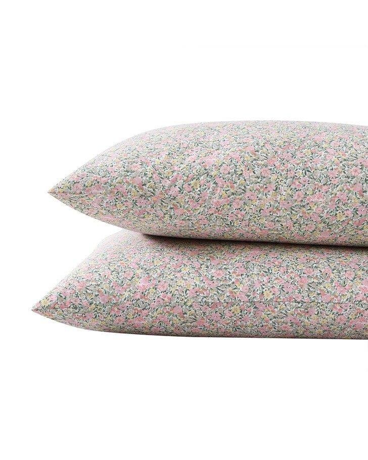 Loveston Pink Cotton Percale Standard Pillowcase Pair by REVMAN