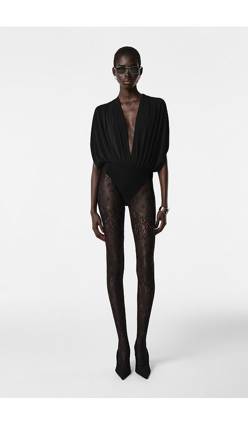 REVOLVE LOS ANGELES Chimere Bodysuit in Black by REVOLVE LOS ANGELES
