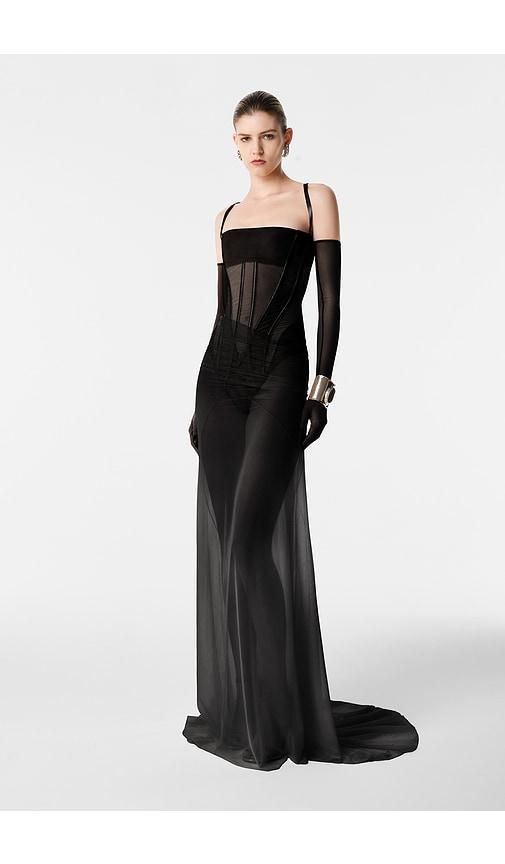 REVOLVE LOS ANGELES Eliza Gown in Black by REVOLVE LOS ANGELES