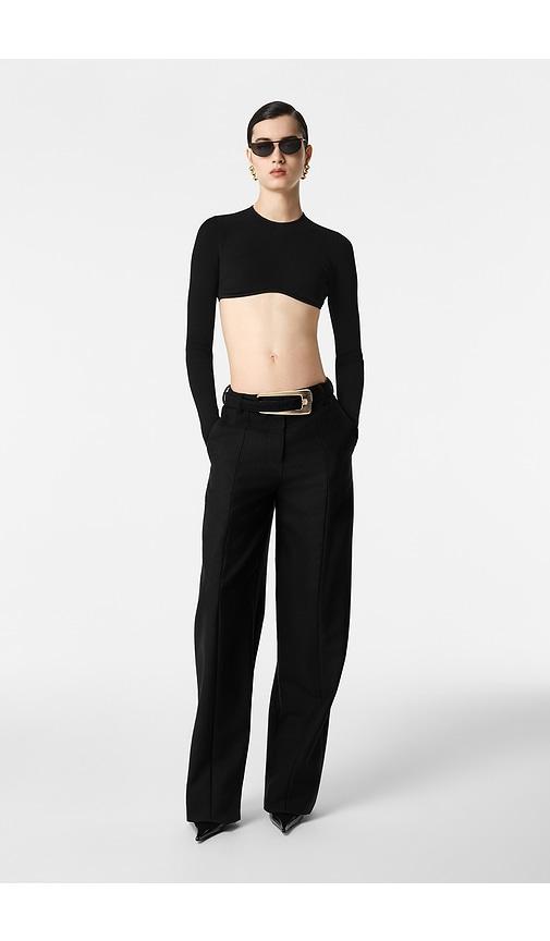 REVOLVE LOS ANGELES Jada Long Sleeve Top in Black by REVOLVE LOS ANGELES