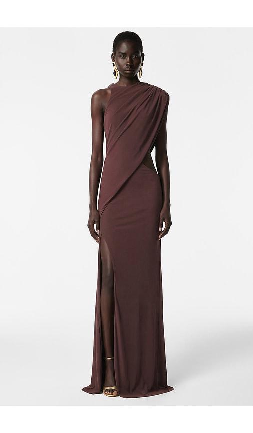 REVOLVE LOS ANGELES Rielle Dress in Brown by REVOLVE LOS ANGELES