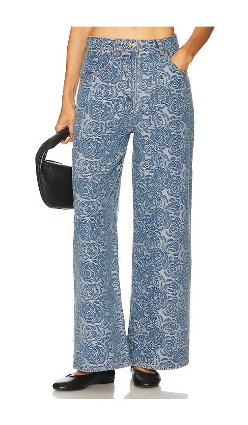 REVOLVE x JJ Denim Pants in Blue by REVOLVE X JJ
