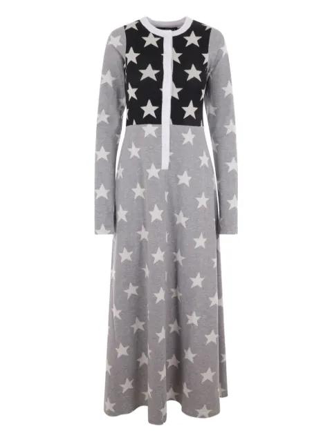 star-print button-front dress by REWARD IF FOUND