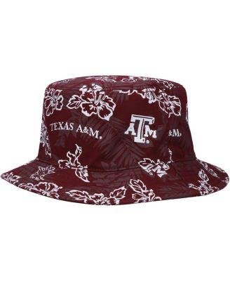 Men's Maroon Texas A&M Aggies Floral Bucket Hat by REYN SPOONER
