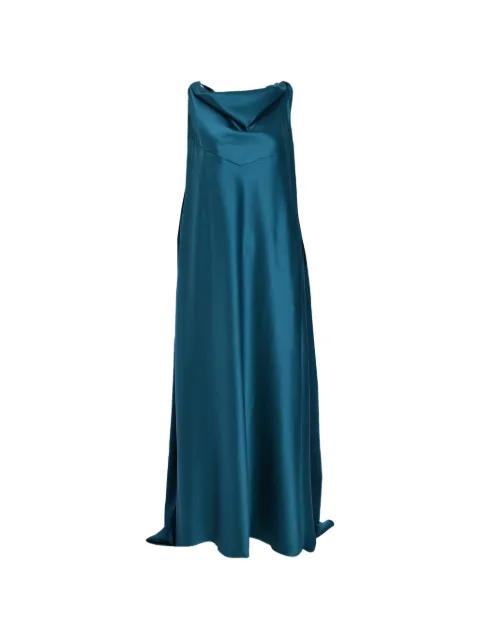 Wafa draped dress by RHEA COSTA