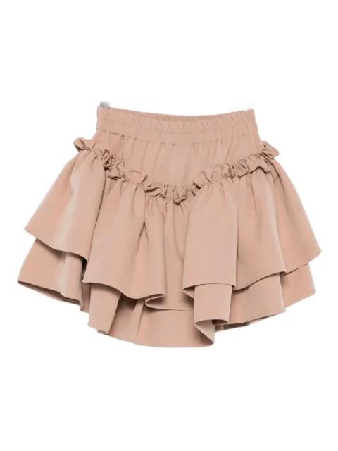 Katya ruffle-detail mini skirt by RHIZOME