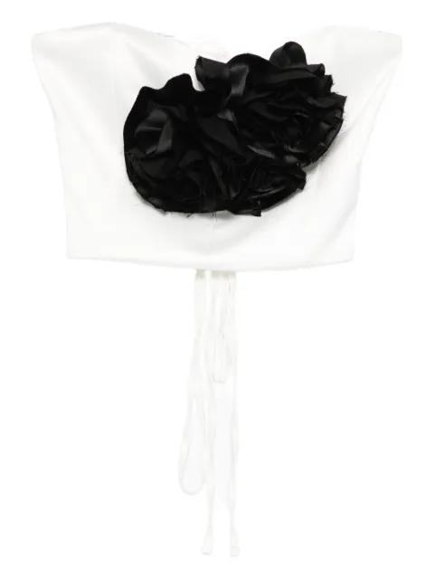 bloom flower corset by RHIZOME