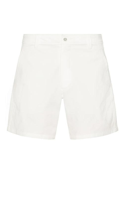 Rhone 7 Nomad Tech Chino Short in White by RHONE