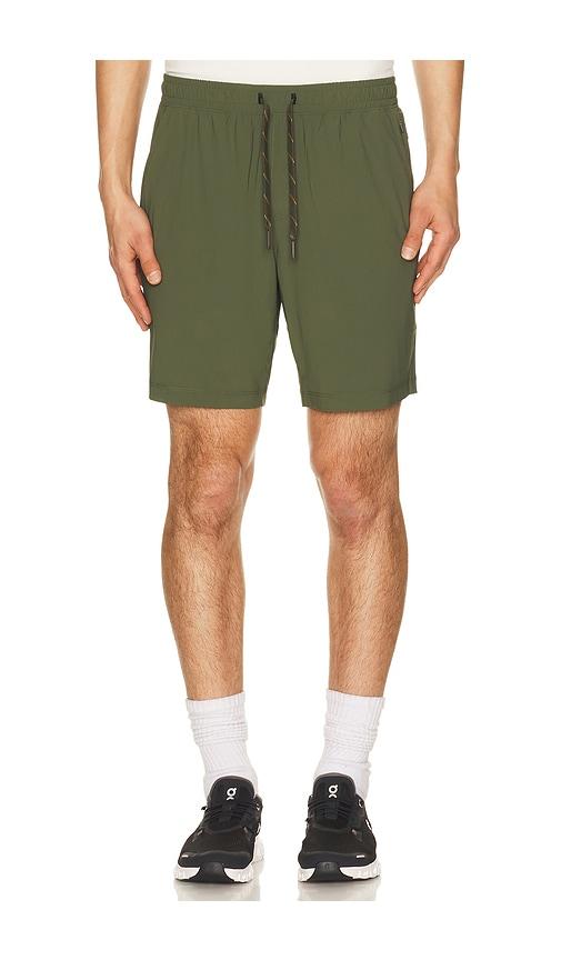 Rhone 7 Pursuit Short in Green by RHONE